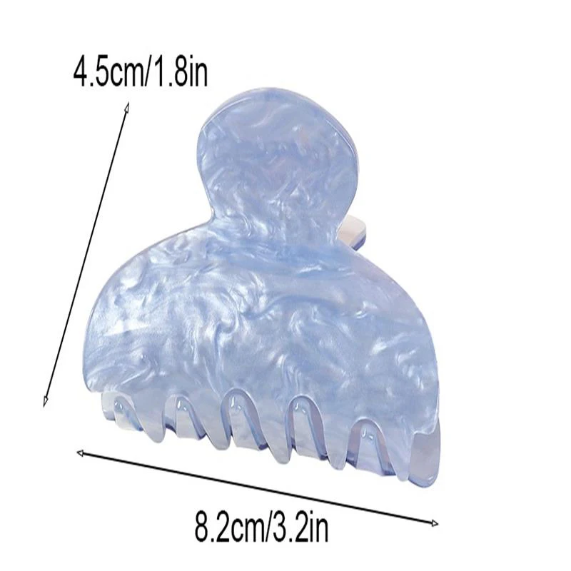 Vintage Hair Clips for Girls Claw Clip New Marble Textured Barrette Crab Hair Clips for Women Acrylic Hair Clip Hair Accessories
Vintage Hair Clips for Girls Claw Clip New Marble Textured Barrette Crab Hair Clips for Women Acrylic Hair Clip Hair Accessories