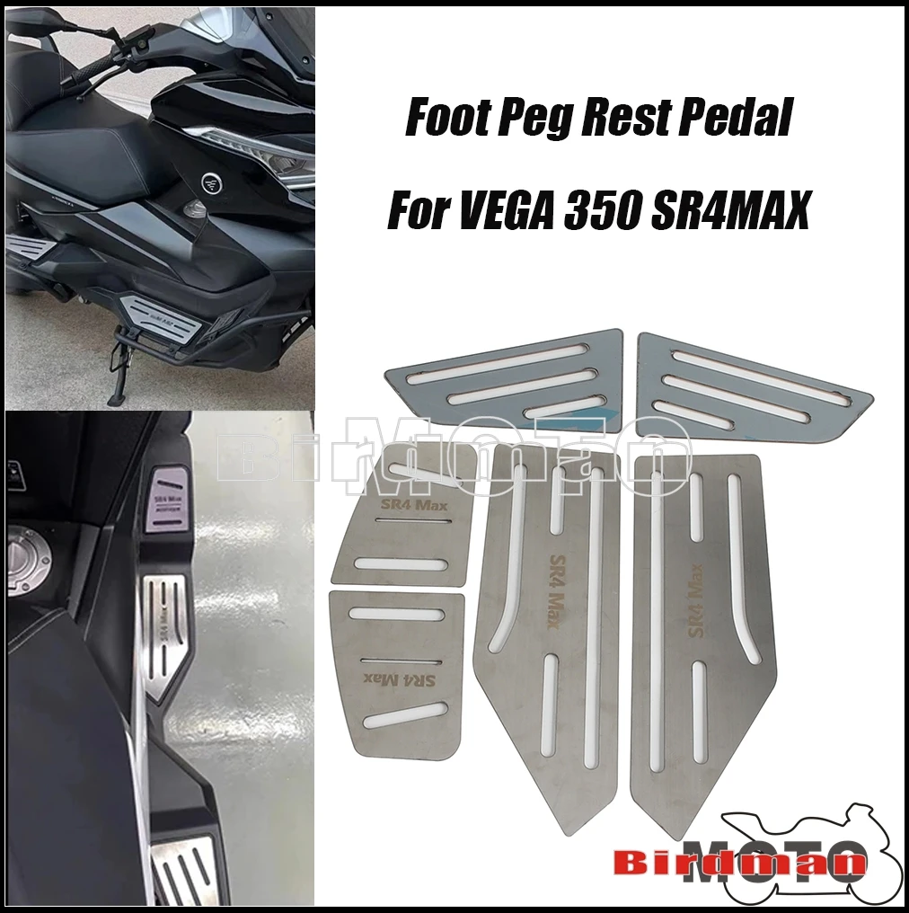 Stainless Steel Motorcycle Rider Foot Peg Rests Pedal Feet Footrests Foot pegs Rear Front Accessories For VOGE 350 SR4MAX SR4
Stainless Steel Motorcycle Rider Foot Peg Rests Pedal Feet Footrests Foot pegs Rear Front Accessories For VOGE 350 SR4MAX SR4