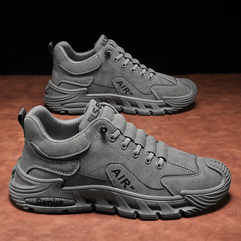 Men's Slip-On Sports Shoes Waterproof Anti-Slip Wear-Resistant Lightweight Soft Bottom for Construction Work And Office Use
Men's Slip-On Sports Shoes Waterproof Anti-Slip Wear-Resistant Lightweight Soft Bottom for Construction Work And Office Use