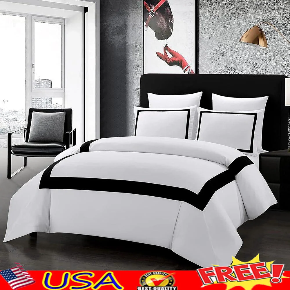 Microfiber Duvet Cover Set Queen Size 3Pcs Ultra Soft Breathable Bedding Collection with Zipper Closure and Pillow Shams
Microfiber Duvet Cover Set Queen Size 3Pcs Ultra Soft Breathable Bedding Collection with Zipper Closure and Pillow Shams