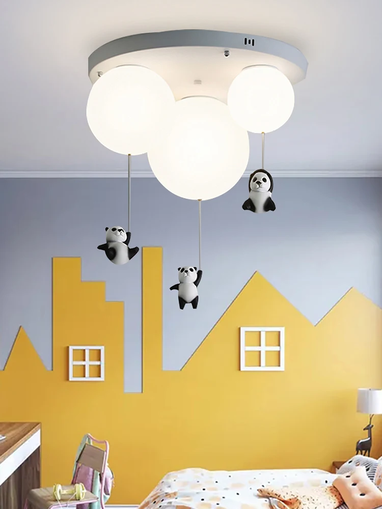 Modern Creative Panda Balloon Lamp Led Children'S Room Pendant Lamp Boy And Girl Warm Master Bedroom Art Deco Cartoon Lamp E27
Modern Creative Panda Balloon Lamp Led Children'S Room Pendant Lamp Boy And Girl Warm Master Bedroom Art Deco Cartoon Lamp E27