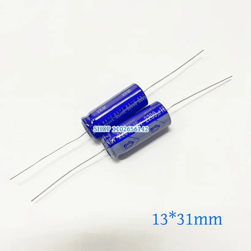 5PCS 2200UF16V nichicon Axial Electrolytic aluminium Capacitor 16V2200UF 10V 2200UF 10V VX series Audio Capacitor 2200UF/16V
5PCS 2200UF16V nichicon Axial Electrolytic aluminium Capacitor 16V2200UF 10V 2200UF 10V VX series Audio Capacitor 2200UF/16V