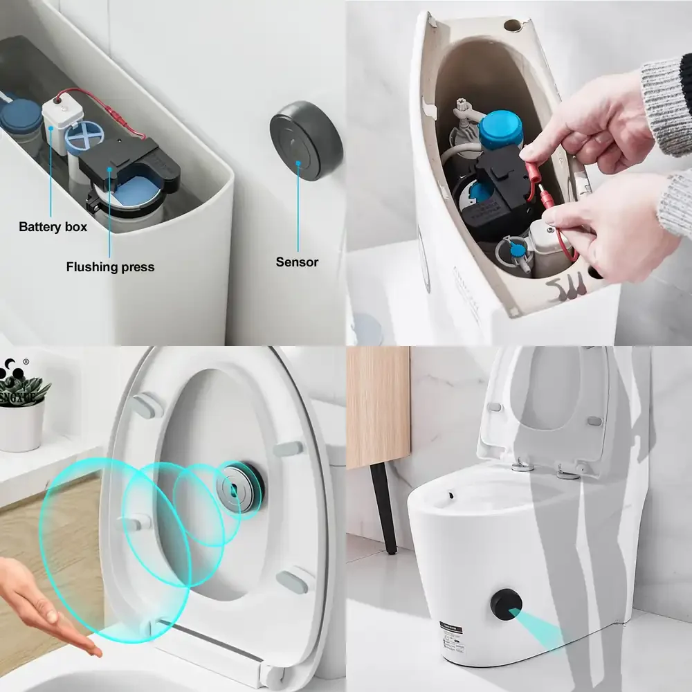 WAP01 Automatic Toilet Sensor Smart Flusher Human Body Off-seat Water Flushing Valve for Defecation Bathroom
WAP01 Automatic Toilet Sensor Smart Flusher Human Body Off-seat Water Flushing Valve for Defecation Bathroom