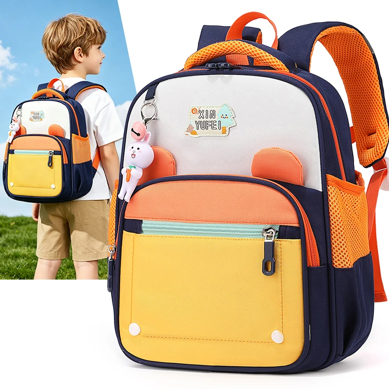 Child Backpack for Boys Durable Color Block School Bag with Breathable Shoulder Straps Perfect Protect for Preschool & Outdoor
Child Backpack for Boys Durable Color Block School Bag with Breathable Shoulder Straps Perfect Protect for Preschool & Outdoor