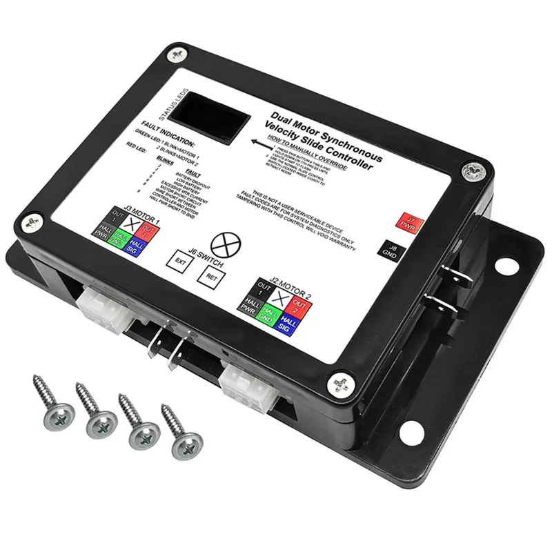 For Lippert V-Sync II Compatible 13398-DO Dual Motor Synchronised Speed Slide Controller Replacement For 13398-C2
For Lippert V-Sync II Compatible 13398-DO Dual Motor Synchronised Speed Slide Controller Replacement For 13398-C2