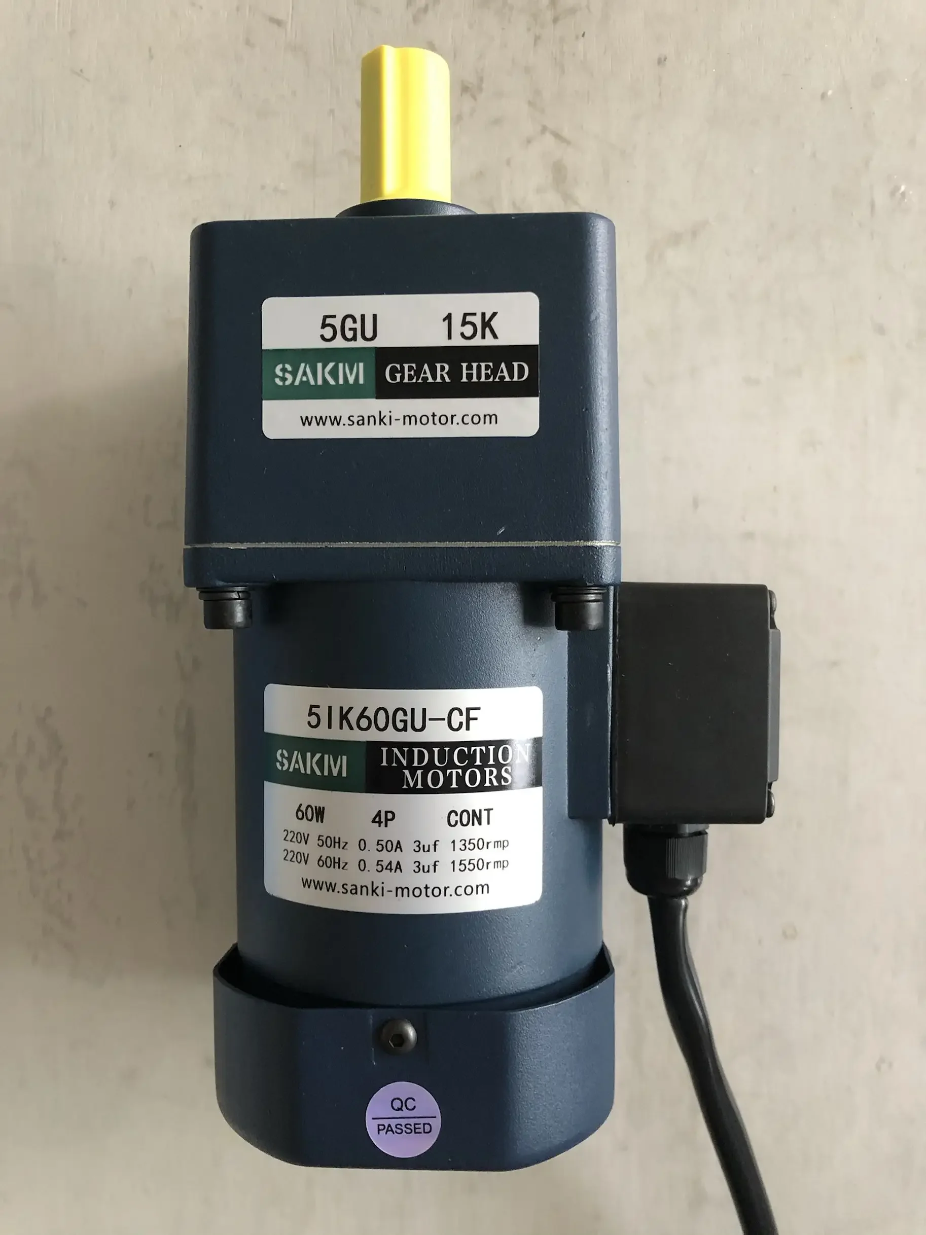 SAKM Geared Motor 5IK60GU-CFT-5GU15K Special Motor for Packaging Machinery, Lenz Motor
SAKM Geared Motor 5IK60GU-CFT-5GU15K Special Motor for Packaging Machinery, Lenz Motor
