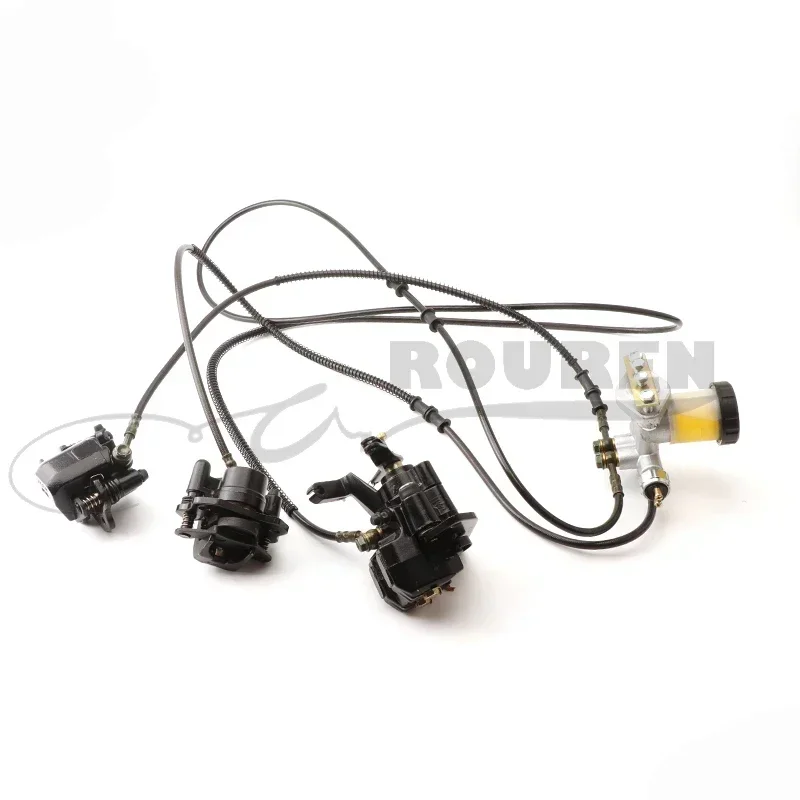 Гидравлические задние тормозные суппорты, система сборки колодок и тормозной диск для Go Kart, часть 150cc 250cc ATV Quad Dirt Bike Dune Buggy 
Гидравлические задние тормозные суппорты, система сборки колодок и тормозной диск для Go Kart, часть 150cc 250cc ATV Quad Dirt Bike Dune Buggy