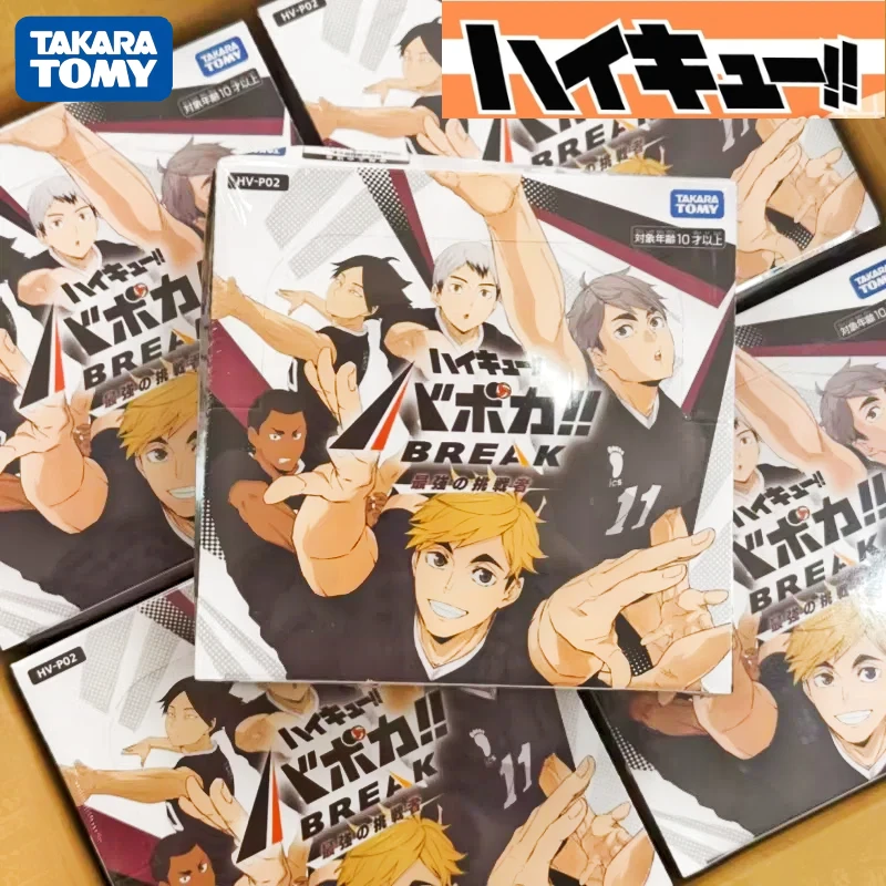 In Stock Original TAKARA TOMY Haikyuu Anime Game Collection Card TCG Trading VOBACA BREAK Booster Pack Pre Built Deck Set Toys
In Stock Original TAKARA TOMY Haikyuu Anime Game Collection Card TCG Trading VOBACA BREAK Booster Pack Pre Built Deck Set Toys
