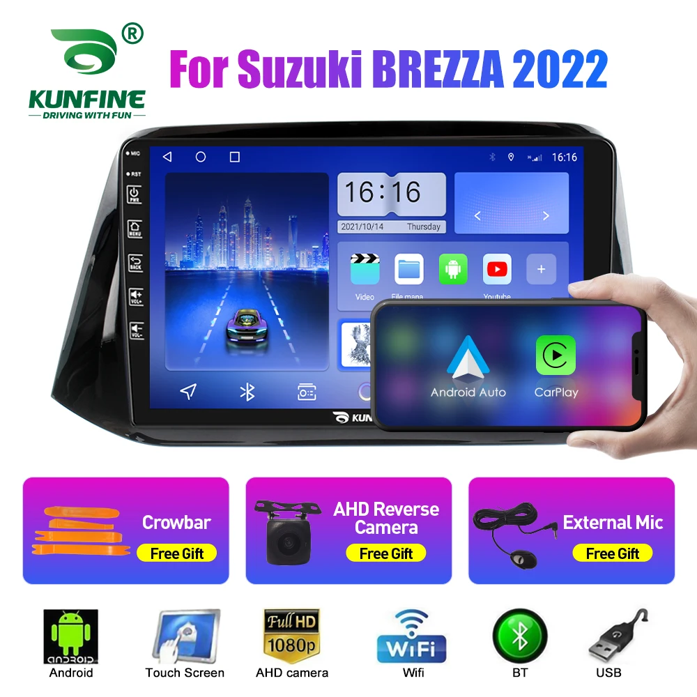 Автомобильное радио 2Din Android для Suzuki BREZZA 2022, аудио-мультимедийный плеер, Carplay, GPS-навигация, стерео, Android, авто, Wi-Fi, головное устройство
Автомобильное радио 2Din Android для Suzuki BREZZA 2022, аудио-мультимедийный плеер, Carplay, GPS-навигация, стерео, Android, авто, Wi-Fi, головное устройство