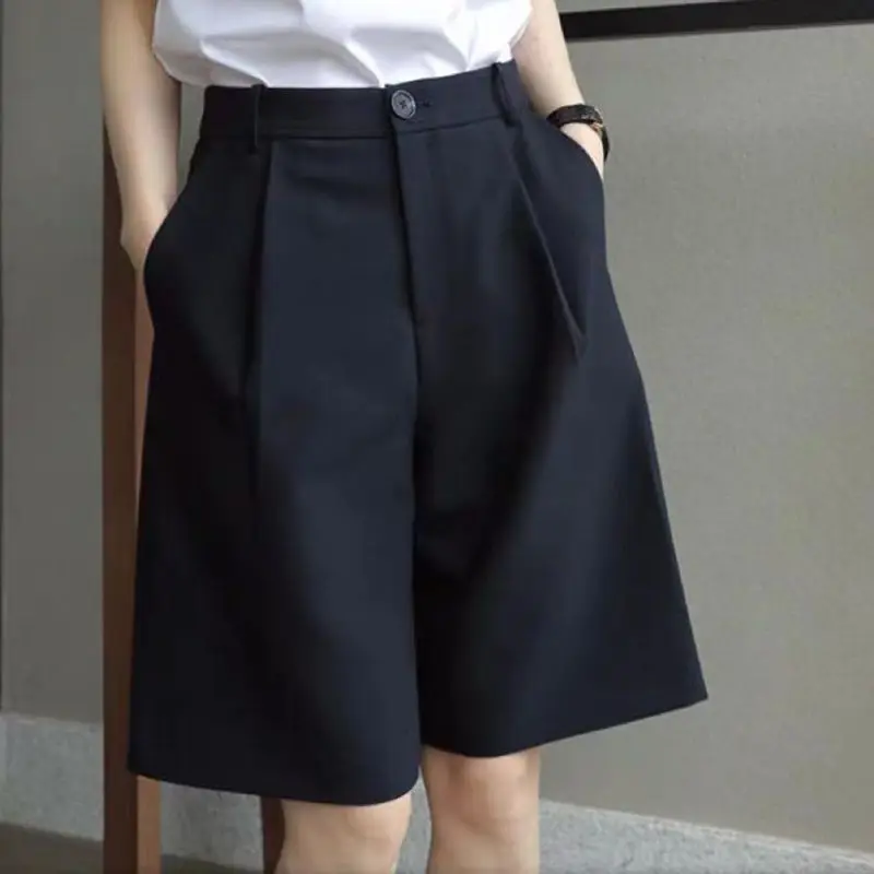 Suit Shorts Women High Waist Loose Japan Casual Fashion New Style Thin Straight Short Woman Pant Spring Summer A03
Suit Shorts Women High Waist Loose Japan Casual Fashion New Style Thin Straight Short Woman Pant Spring Summer A03