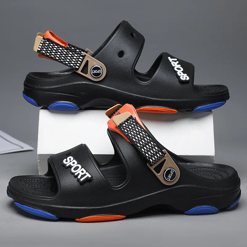 Men's EVA Dual-purpose Platform Slippers Open Toe Slingback Soft Sole Sandals Home Anti-slip Slides Beach Sandal Shoes Sandalias
Men's EVA Dual-purpose Platform Slippers Open Toe Slingback Soft Sole Sandals Home Anti-slip Slides Beach Sandal Shoes Sandalias