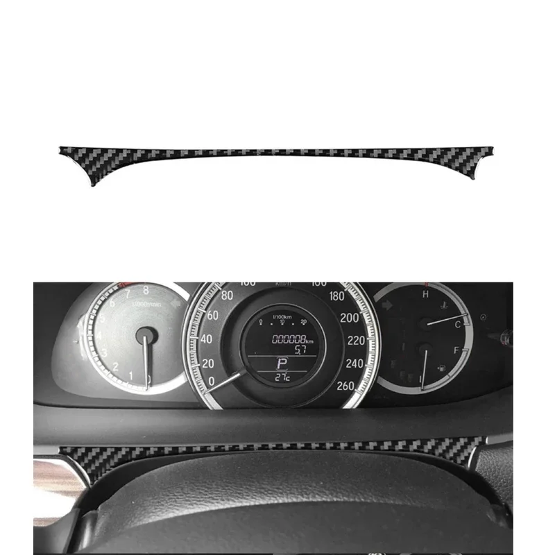 Carbon fiber car instrument cover strip trim sticker for Honda Accord 2013 2014 2015 2016 2017 auto interior accessories
Carbon fiber car instrument cover strip trim sticker for Honda Accord 2013 2014 2015 2016 2017 auto interior accessories