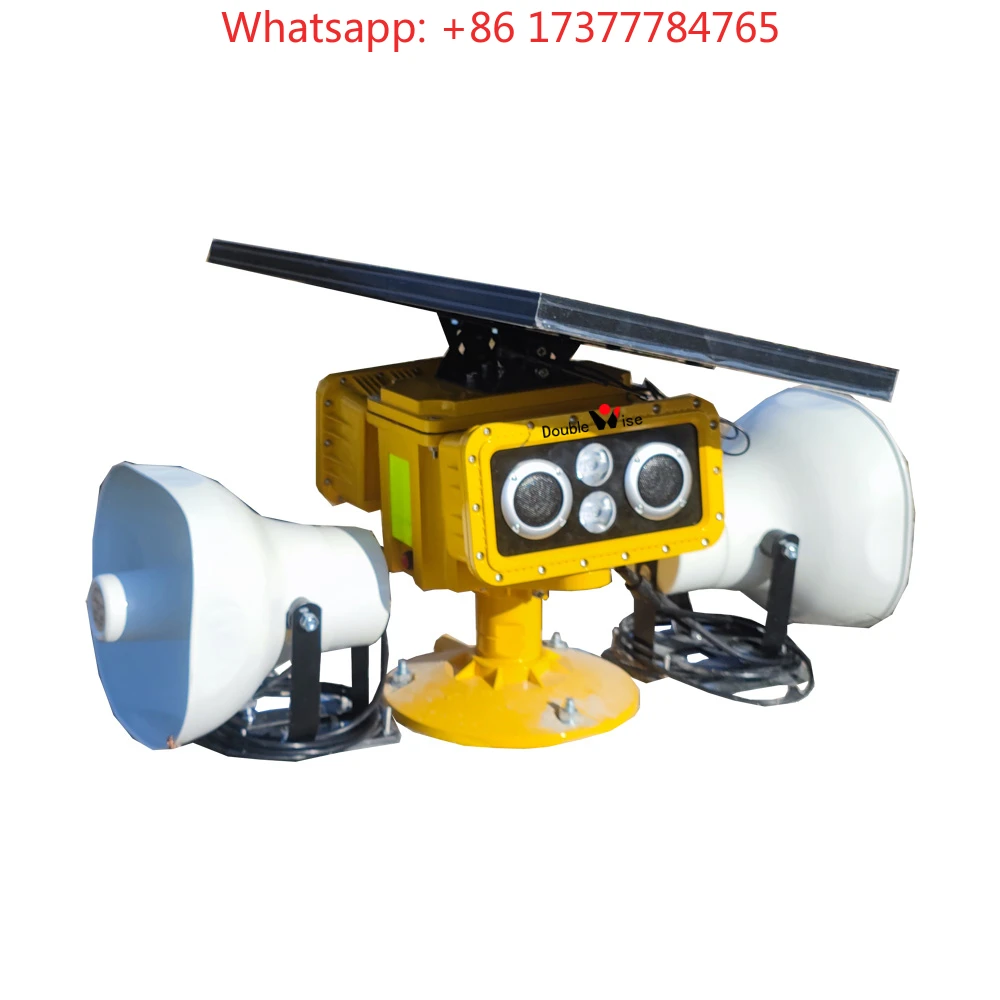 Airport Pest Control Tool, Wireless Solar Electronic Bird Repellent Equipment
Airport Pest Control Tool, Wireless Solar Electronic Bird Repellent Equipment