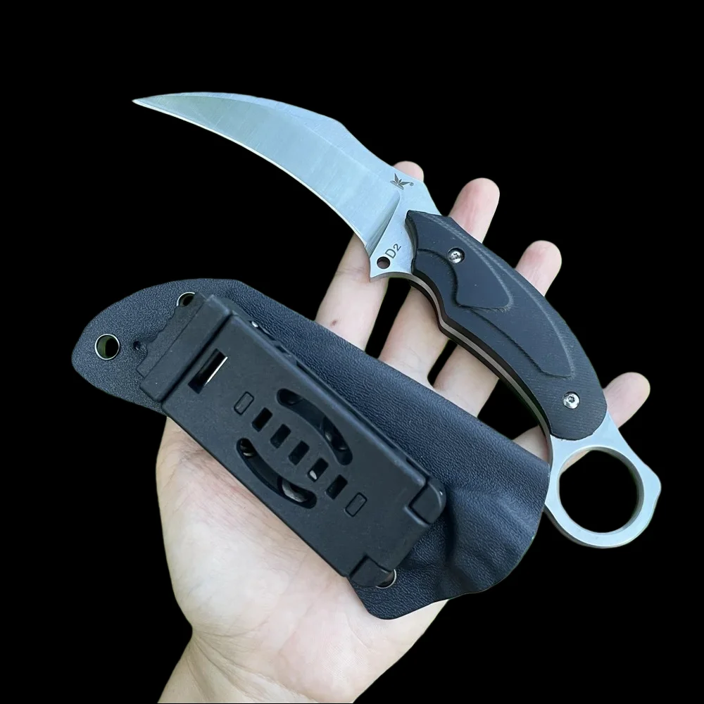 Claw Knife D2 Blade G10 Handles Tactical Hunting Knife Outdoor Wilderness Tactics Self Defense EDC Tools Camping Portable Knives
Claw Knife D2 Blade G10 Handles Tactical Hunting Knife Outdoor Wilderness Tactics Self Defense EDC Tools Camping Portable Knives