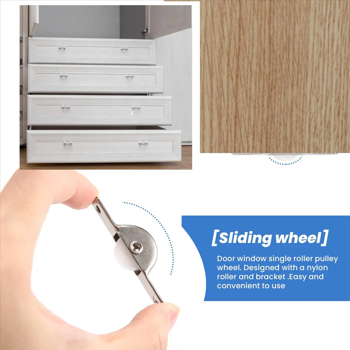 CLOS 10pcs Door Window Cupboard Drawer Bin Single Nylon Sliding Roller Pulley Wheel
CLOS 10pcs Door Window Cupboard Drawer Bin Single Nylon Sliding Roller Pulley Wheel