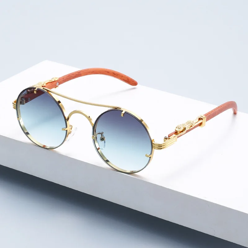 Vintage Round Double Bridge Sunglasses Unisex UV400 Anti-UV European Style Sun Glasses
Vintage Round Double Bridge Sunglasses Unisex UV400 Anti-UV European Style Sun Glasses