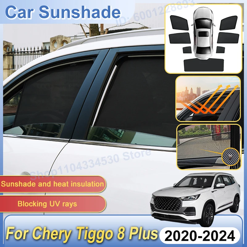 Car Magnetic Mesh Sunshades For Chery Tiggo 8 Plus 2023 Accessories 2020~2024 Sunscreens Window Windshield Sun Shade Visor Parts
Car Magnetic Mesh Sunshades For Chery Tiggo 8 Plus 2023 Accessories 2020~2024 Sunscreens Window Windshield Sun Shade Visor Parts