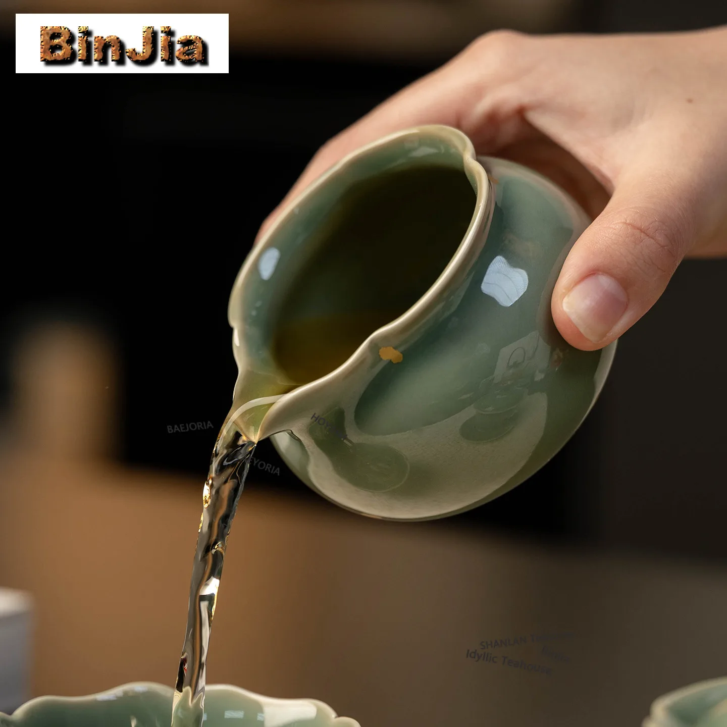 180ml Yue Kiln Celadon Tea Pitcher Tea Divider Cha Hai Dispenser Justice Cup Oolong Tea Fair Mug Cafes Ornaments Supplies Craft
180ml Yue Kiln Celadon Tea Pitcher Tea Divider Cha Hai Dispenser Justice Cup Oolong Tea Fair Mug Cafes Ornaments Supplies Craft