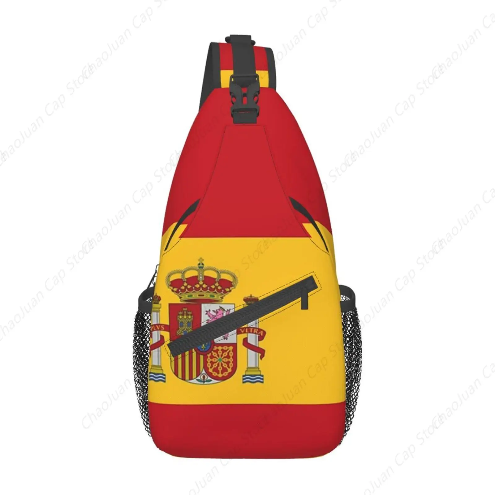 Spain Flag Sling Bag Crossbody Backpack Spanish Travel Hiking Daypack Shoulder Chest Bag for Women Men
Spain Flag Sling Bag Crossbody Backpack Spanish Travel Hiking Daypack Shoulder Chest Bag for Women Men