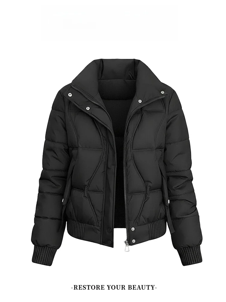 ort Cotton Jaet Women's Sli Unique Beautiful Korean Version Slim Fit Long Sve Zipper Pure Color Winter Coat
ort Cotton Jaet Women's Sli Unique Beautiful Korean Version Slim Fit Long Sve Zipper Pure Color Winter Coat