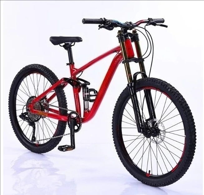 26 27.5 Mountain Bike Cycle for Man Mountain Bike Bicycle Aluminum Downhill Mountain Bike Full Suspension
26 27.5 Mountain Bike Cycle for Man Mountain Bike Bicycle Aluminum Downhill Mountain Bike Full Suspension