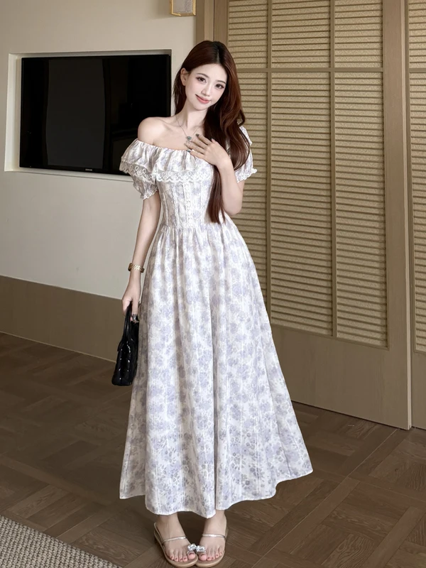 plus Size Floral Print A-Line Dress with Pleated Hem Slimming Waist Design Korean Style Commute Casual Summer Long Dress
plus Size Floral Print A-Line Dress with Pleated Hem Slimming Waist Design Korean Style Commute Casual Summer Long Dress