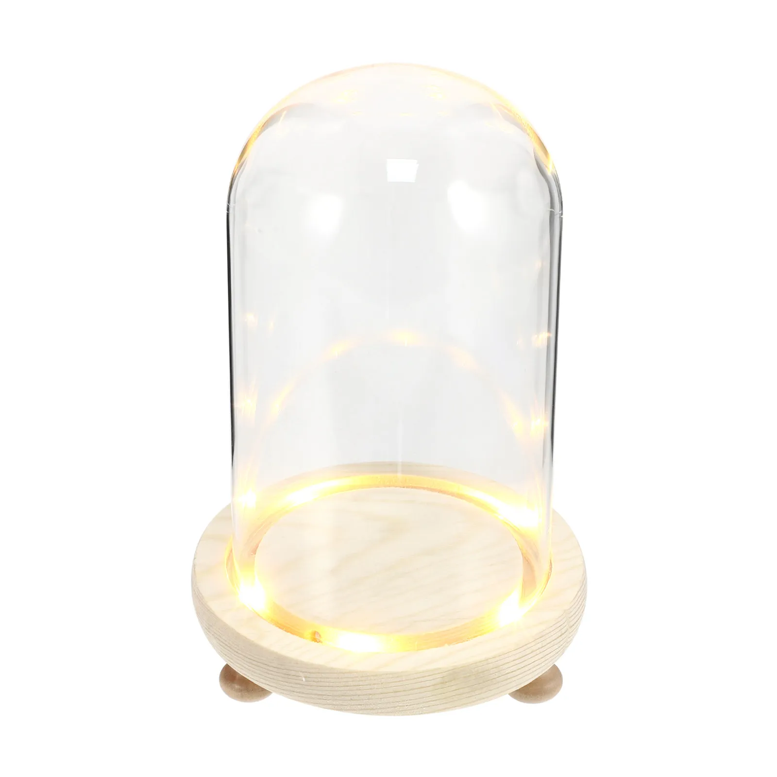 1Set Delicate Glass Cover for Preserved Flowers Desktop Ornament Compact Flower Display Cover Stable Flat Bottom Design Elegant
1Set Delicate Glass Cover for Preserved Flowers Desktop Ornament Compact Flower Display Cover Stable Flat Bottom Design Elegant