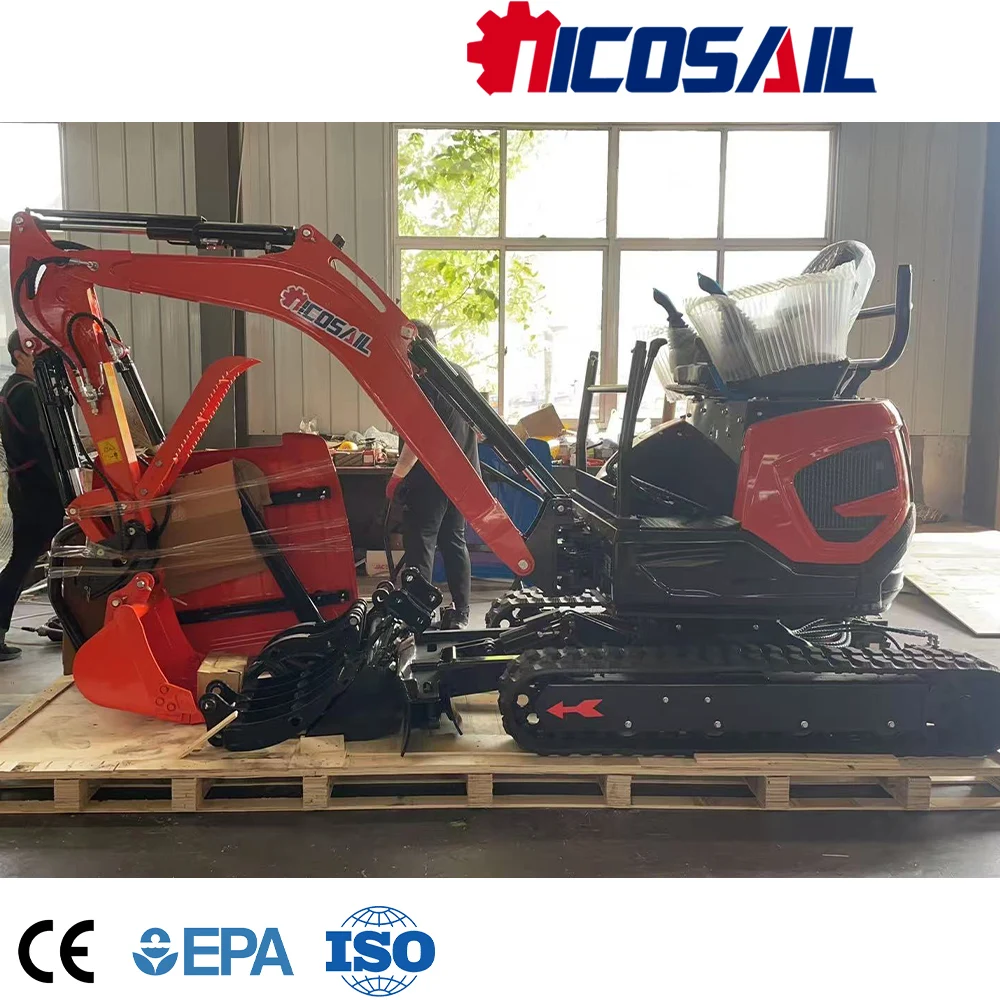 1.8T Compact Crawler Excavator CE Euro 5 Standard Small Digger for Farm Irrigation Drainage Construction Work
1.8T Compact Crawler Excavator CE Euro 5 Standard Small Digger for Farm Irrigation Drainage Construction Work