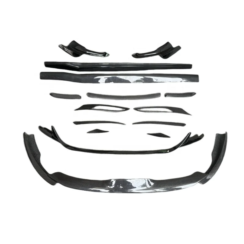 N Style Carbon Fiber Body Kit for Ferrari 812 Rear Diffuser Side Skirt Rear Spoiler Side Vent Front Bumper Lip
N Style Carbon Fiber Body Kit for Ferrari 812 Rear Diffuser Side Skirt Rear Spoiler Side Vent Front Bumper Lip