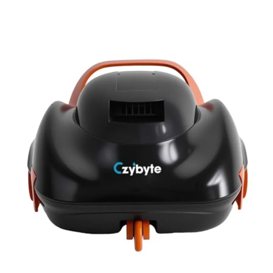 Robotic Pool Cleaner for above-ground flat pools up to 860 sq.ft, orange ABS plastic, cordless with powerful suction, 120-min r
Robotic Pool Cleaner for above-ground flat pools up to 860 sq.ft, orange ABS plastic, cordless with powerful suction, 120-min r