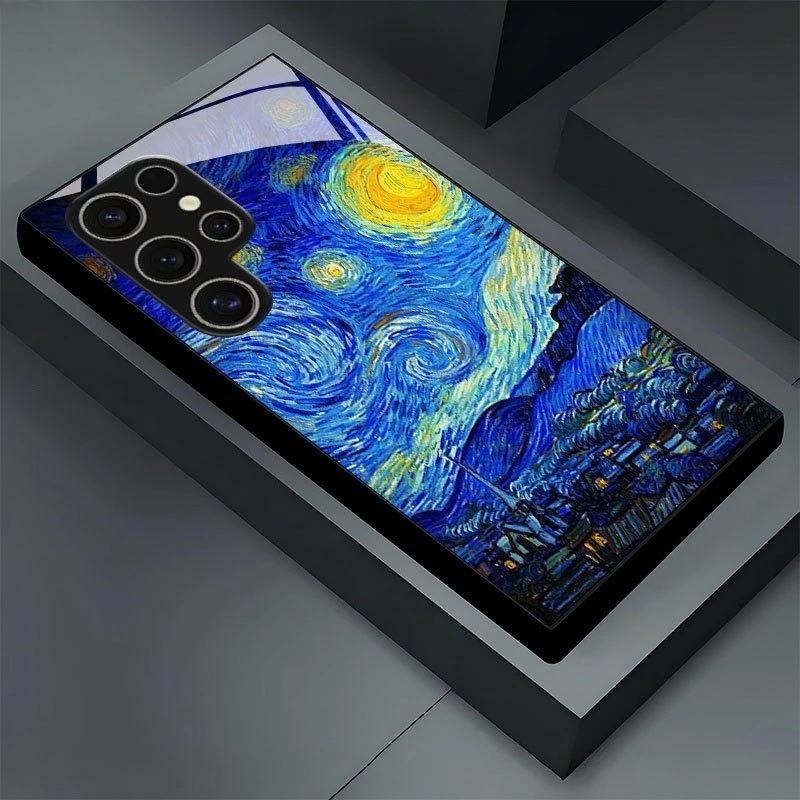 Van Gogh Starry Night Village Tempered Glass Phone Case for Samsung Galaxy S26/S25/S24/S23/S22/S21 and other models
Van Gogh Starry Night Village Tempered Glass Phone Case for Samsung Galaxy S26/S25/S24/S23/S22/S21 and other models