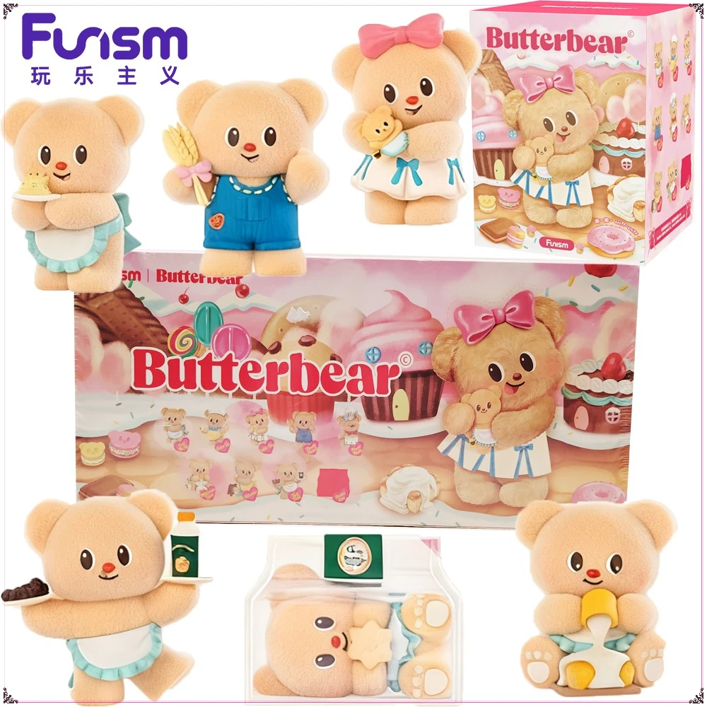 Funism Original Butter Bear Blind Box Baking Workshop Series Cartoon Exquisite Fashion Trend Decoration Model Ornament Fun Gifts
Funism Original Butter Bear Blind Box Baking Workshop Series Cartoon Exquisite Fashion Trend Decoration Model Ornament Fun Gifts