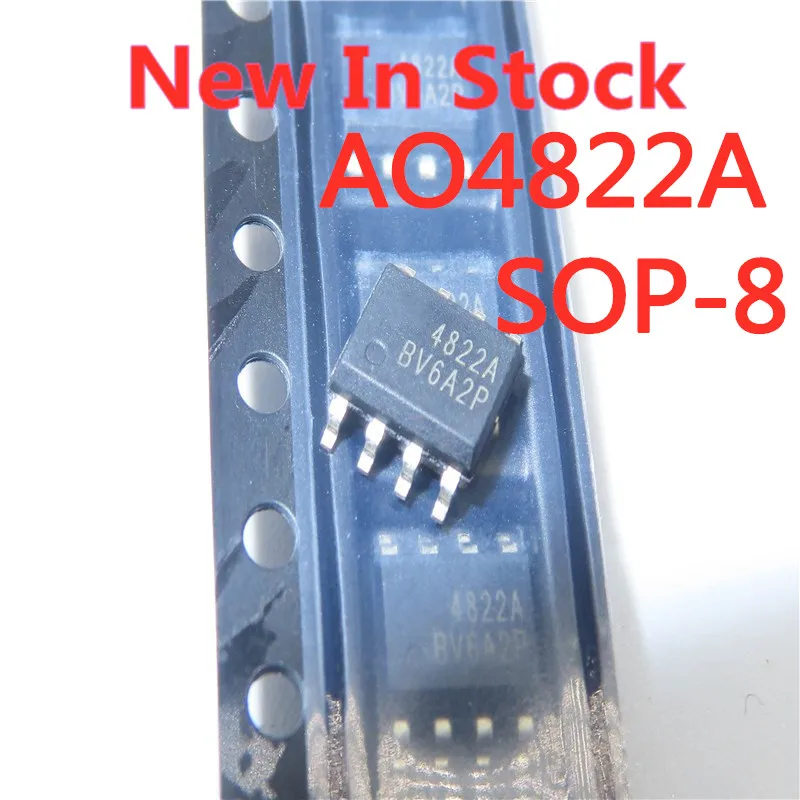 5 шт./партия, AO4822A SOP-8 AO4822 4822A MOS, полевая эффектная трубка, двойной N-канал, 30 в, в наличии, новая оригинальная интегральная схема
5 шт./партия, AO4822A SOP-8 AO4822 4822A MOS, полевая эффектная трубка, двойной N-канал, 30 в, в наличии, новая оригинальная интегральная схема