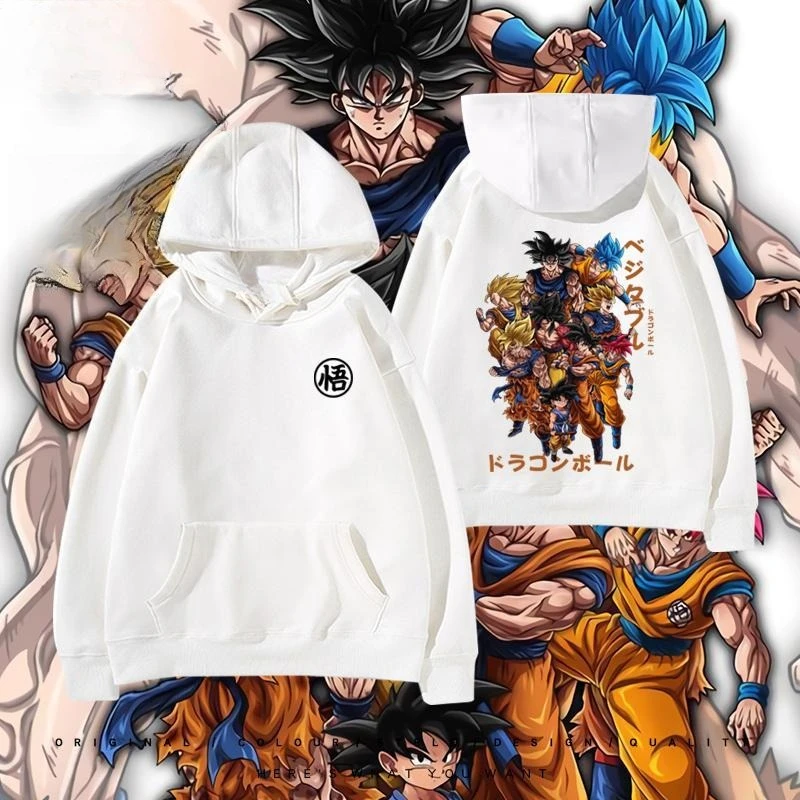 Новая супер коллекция Dragon Ball, осенне-зимний свитер с капюшоном и принтом, американская одежда, мужской свободный хлопковый топ 
Новая супер коллекция Dragon Ball, осенне-зимний свитер с капюшоном и принтом, американская одежда, мужской свободный хлопковый топ