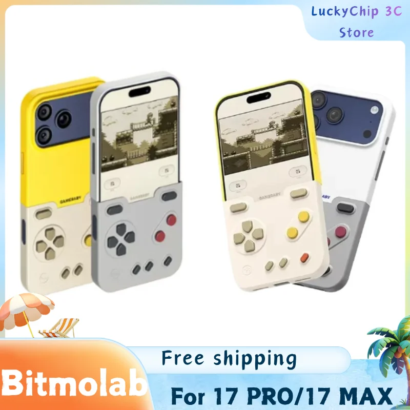 Bitmolab GAMEBABY gamepad phone case for iPhone 17 Pro/Pro Max custom anti drop phone case
Bitmolab GAMEBABY gamepad phone case for iPhone 17 Pro/Pro Max custom anti drop phone case