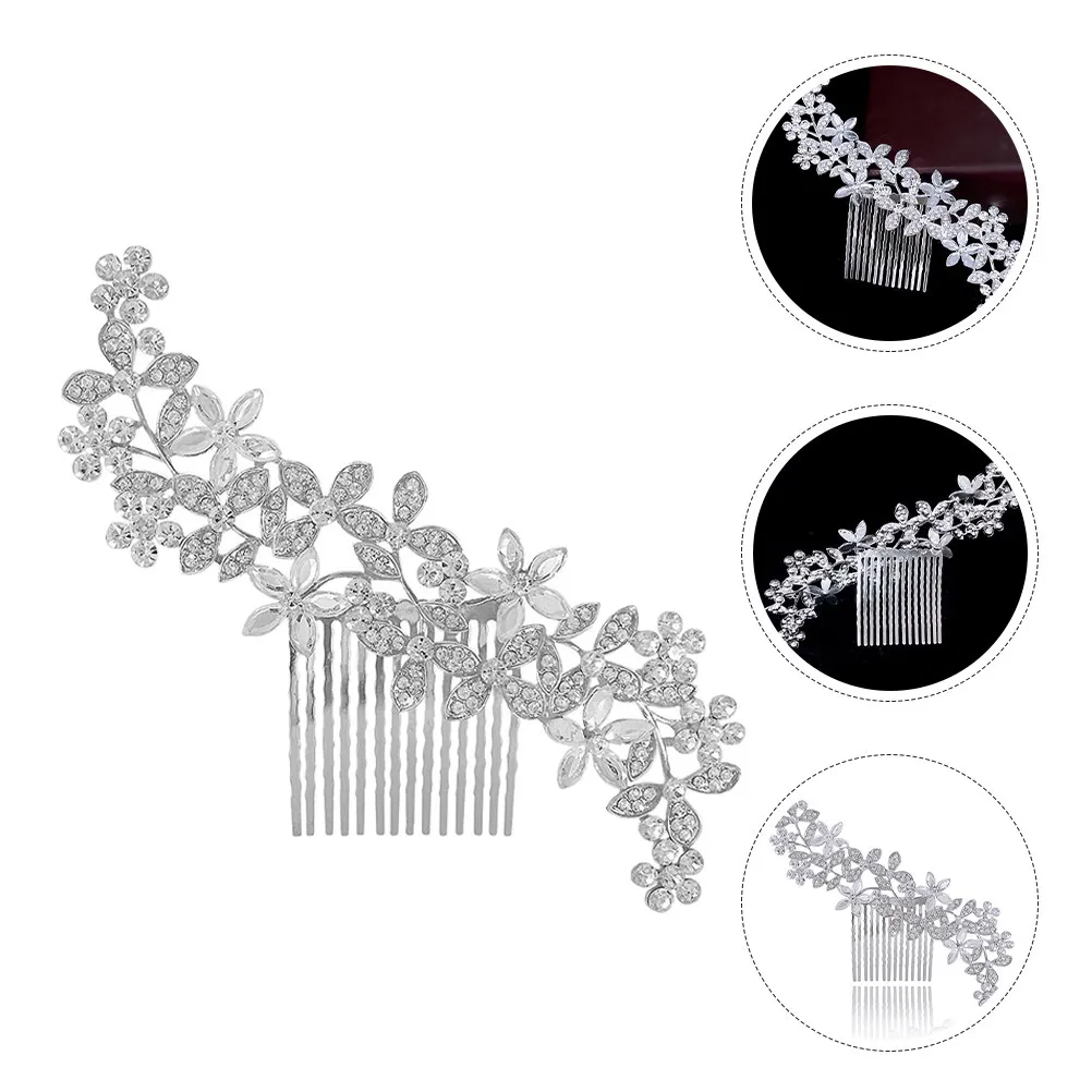 2Pcs Rhinestone Bridal Hair Combs Elegant Crystal Headpiece Wedding Hair Accessories Updo Hairpins Proms Special Occasions
2Pcs Rhinestone Bridal Hair Combs Elegant Crystal Headpiece Wedding Hair Accessories Updo Hairpins Proms Special Occasions