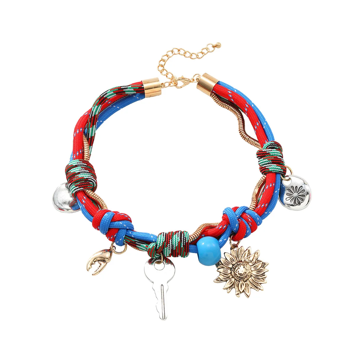 ZAA Trend Women Jewelry Boho Irregular Flower Pendant Braid Rope Twists Choker Necklaces Summer Beach Party Elegant Accessories
ZAA Trend Women Jewelry Boho Irregular Flower Pendant Braid Rope Twists Choker Necklaces Summer Beach Party Elegant Accessories