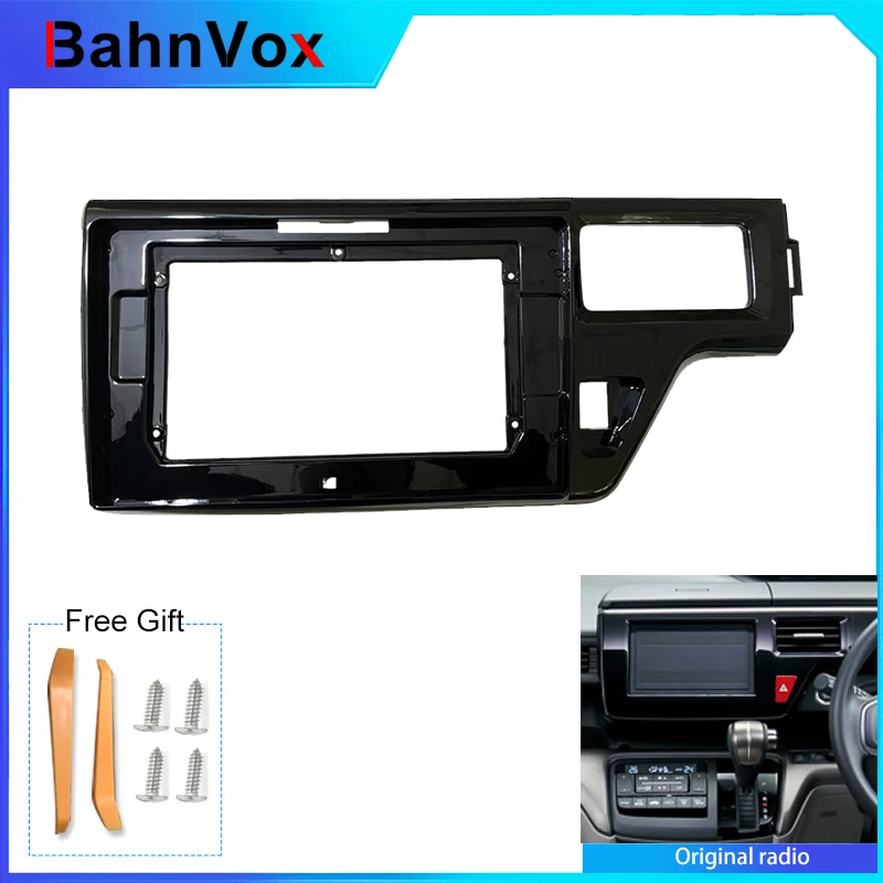 10"Android Car Radio fascias frame wire harness cable adapter for Honda Stepwgn 5 RP 2015-2021 2din Stereo faceplate panel bezel
10"Android Car Radio fascias frame wire harness cable adapter for Honda Stepwgn 5 RP 2015-2021 2din Stereo faceplate panel bezel