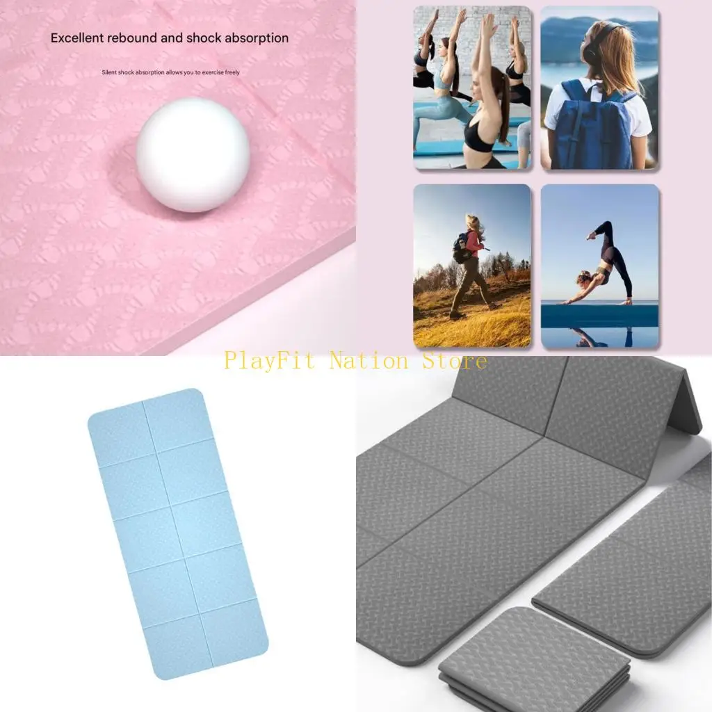 242F Fitness Training Pilates Exercise Mat Workout Mat for Women, Travel Yoga Mat Nonslip Foldable Yoga Mat Gym Pilates Mat
242F Fitness Training Pilates Exercise Mat Workout Mat for Women, Travel Yoga Mat Nonslip Foldable Yoga Mat Gym Pilates Mat