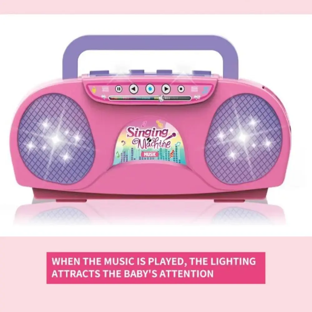 Portable Singing Machine Microphone Kids Karaoke Music Instrument With Lights Connect Phone Toys For Girl Boy Educational Gifts
Portable Singing Machine Microphone Kids Karaoke Music Instrument With Lights Connect Phone Toys For Girl Boy Educational Gifts