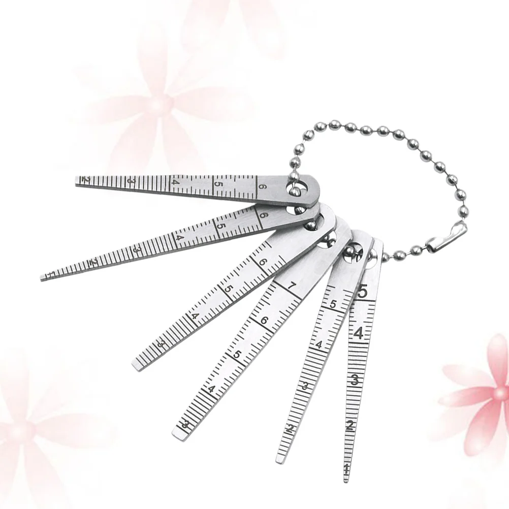 6Pcs Welding Inspection Gauge Stainless Steel Metric Taper Tool for Mechanical Thread Mold Testing Measuring Ruler
6Pcs Welding Inspection Gauge Stainless Steel Metric Taper Tool for Mechanical Thread Mold Testing Measuring Ruler