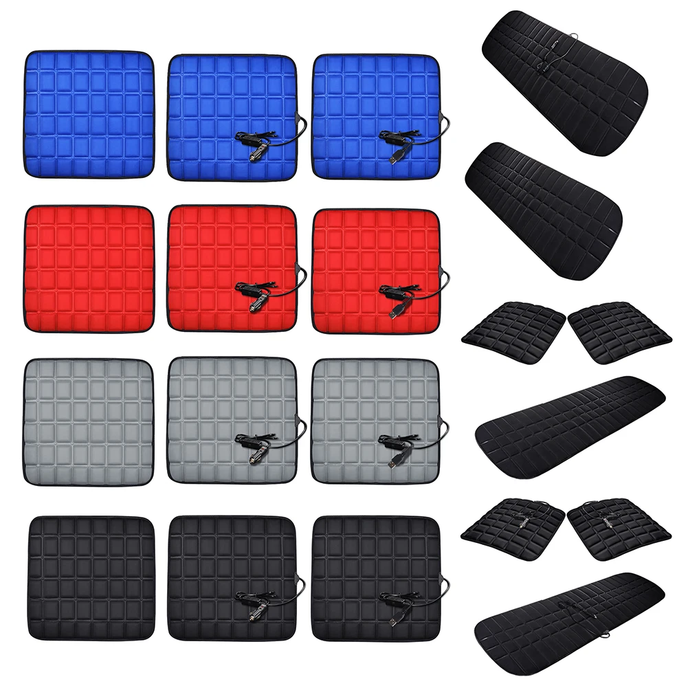 12V Car Seat Heated Cover 3 Gear Adjustable Temperature Electric Heating Pads 40W Car Seat Heating Pad Fast-Heating Seat Cushion
12V Car Seat Heated Cover 3 Gear Adjustable Temperature Electric Heating Pads 40W Car Seat Heating Pad Fast-Heating Seat Cushion
