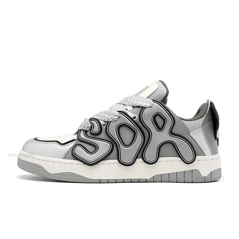 Women Shoes Men Retro Silver Y2K Punk Skateboard Shoes Fashion Bat Shaped Sneakers Couple Students Outdoor Sports Casual Shoes
Women Shoes Men Retro Silver Y2K Punk Skateboard Shoes Fashion Bat Shaped Sneakers Couple Students Outdoor Sports Casual Shoes