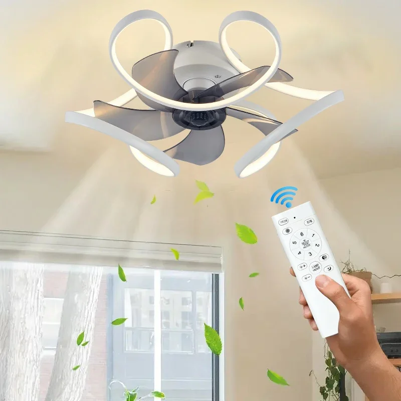 Modern Bedroom Black Ceiling Fan Lamp Nordic Creative Living Room Invisible Fan Light With Remote Control Restaurant Decor Lamp
Modern Bedroom Black Ceiling Fan Lamp Nordic Creative Living Room Invisible Fan Light With Remote Control Restaurant Decor Lamp