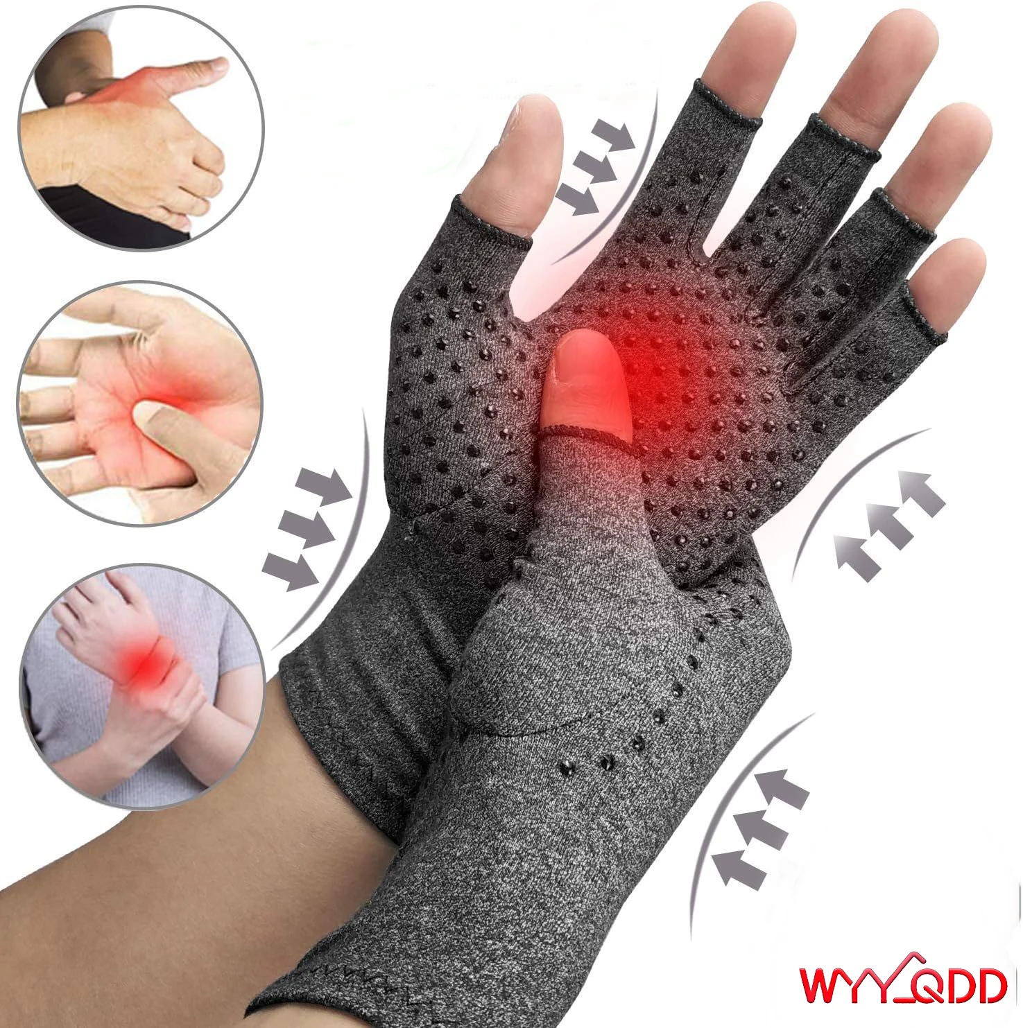 Copper Arthritis Gloves for Women Men,Fingerless Arthritis Compression Gloves for Relieving Carpal Tunnel Aches,Rheumatoid Pains
Copper Arthritis Gloves for Women Men,Fingerless Arthritis Compression Gloves for Relieving Carpal Tunnel Aches,Rheumatoid Pains