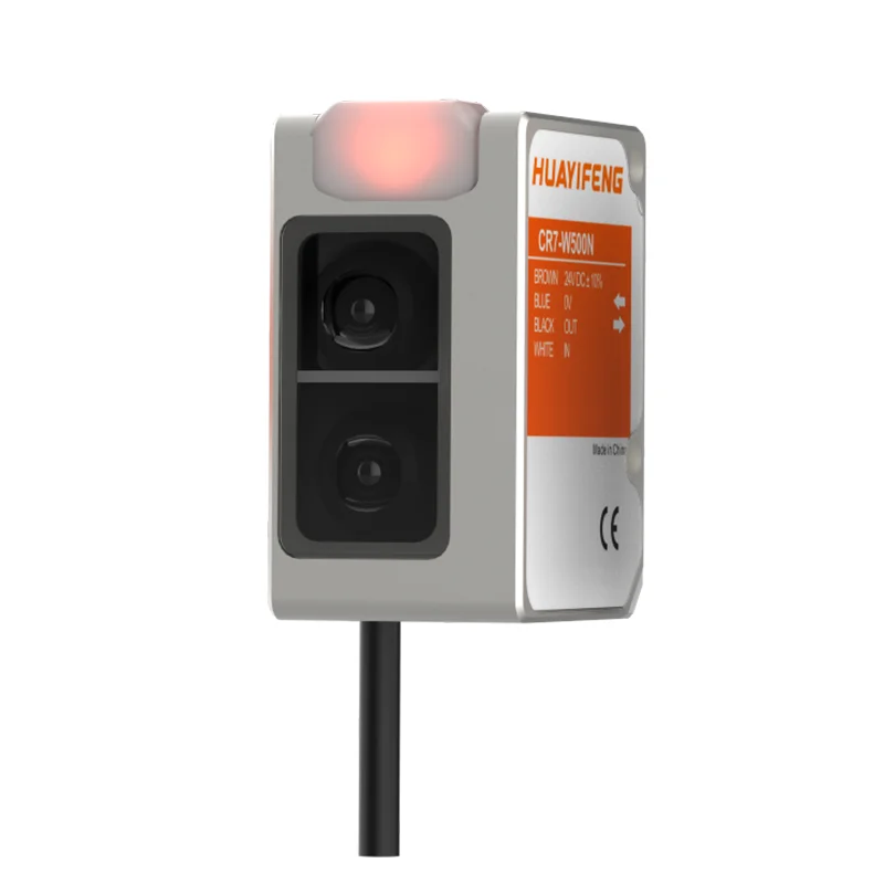Industrial White Light Spot Sensor CR7-WF10P PNP 30-500mm Range
Industrial White Light Spot Sensor CR7-WF10P PNP 30-500mm Range
