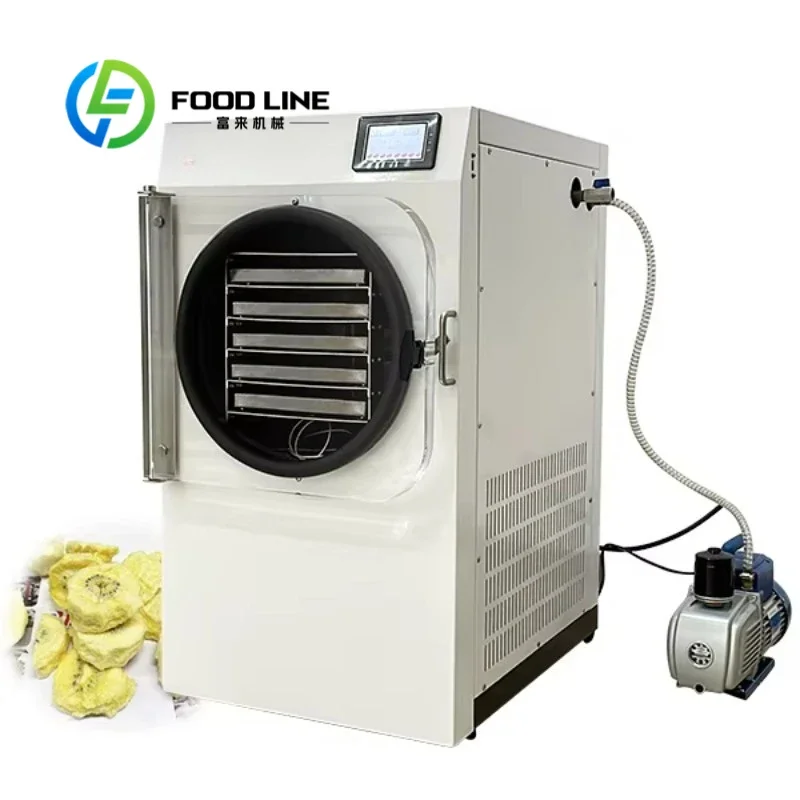 Commercial Mini Freeze Dryer Machine for Vegetable Fruit Food Dehydrator Freeze Drying Equipment Customized
Commercial Mini Freeze Dryer Machine for Vegetable Fruit Food Dehydrator Freeze Drying Equipment Customized