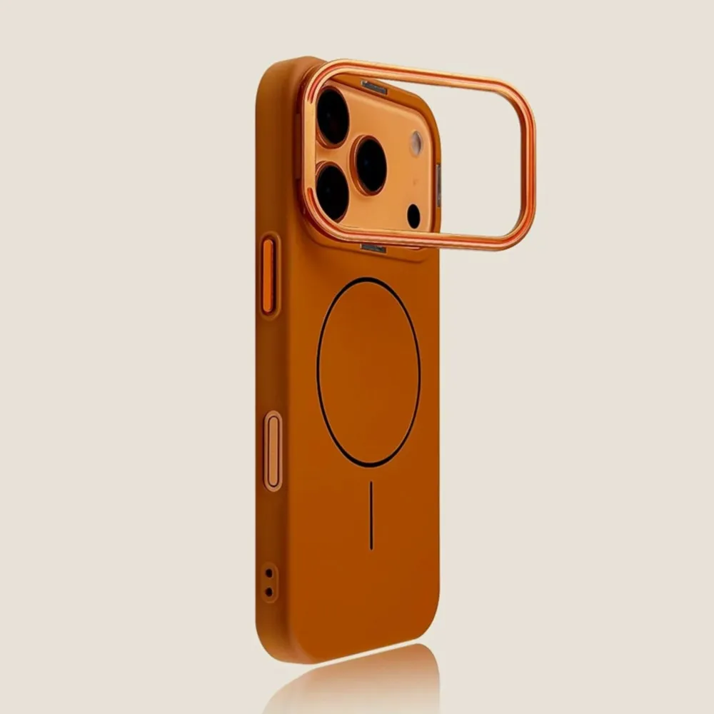 Luxury Magnetic Stand For Magsafe Case for iPhone 17 16 15 14 13 Pro Max Wireless Charge Metalic Frosted Armor Hard Phone Cover
Luxury Magnetic Stand For Magsafe Case for iPhone 17 16 15 14 13 Pro Max Wireless Charge Metalic Frosted Armor Hard Phone Cover