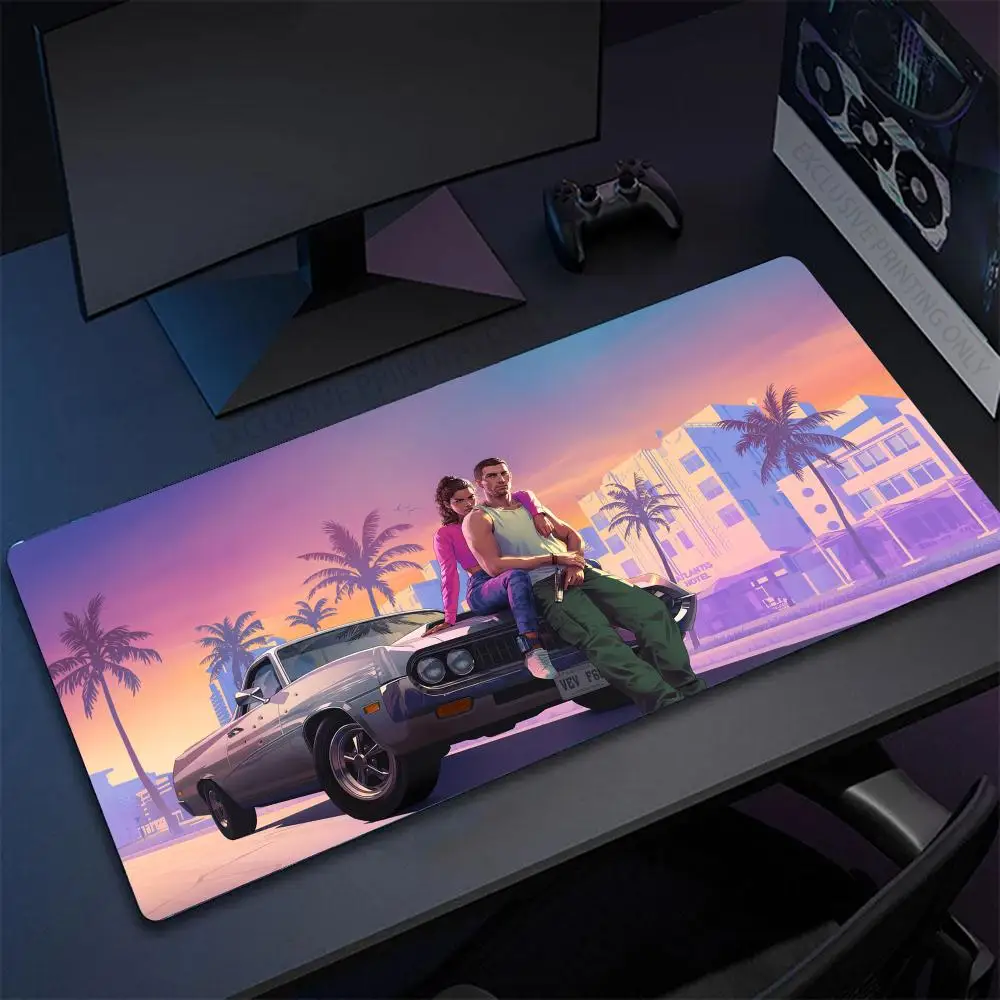 Grand Theft Auto GTA6 Mousepad xxl 900x400mm Lockedge Office Student Gaming Thickened Large Writing Pad Cushion
Grand Theft Auto GTA6 Mousepad xxl 900x400mm Lockedge Office Student Gaming Thickened Large Writing Pad Cushion