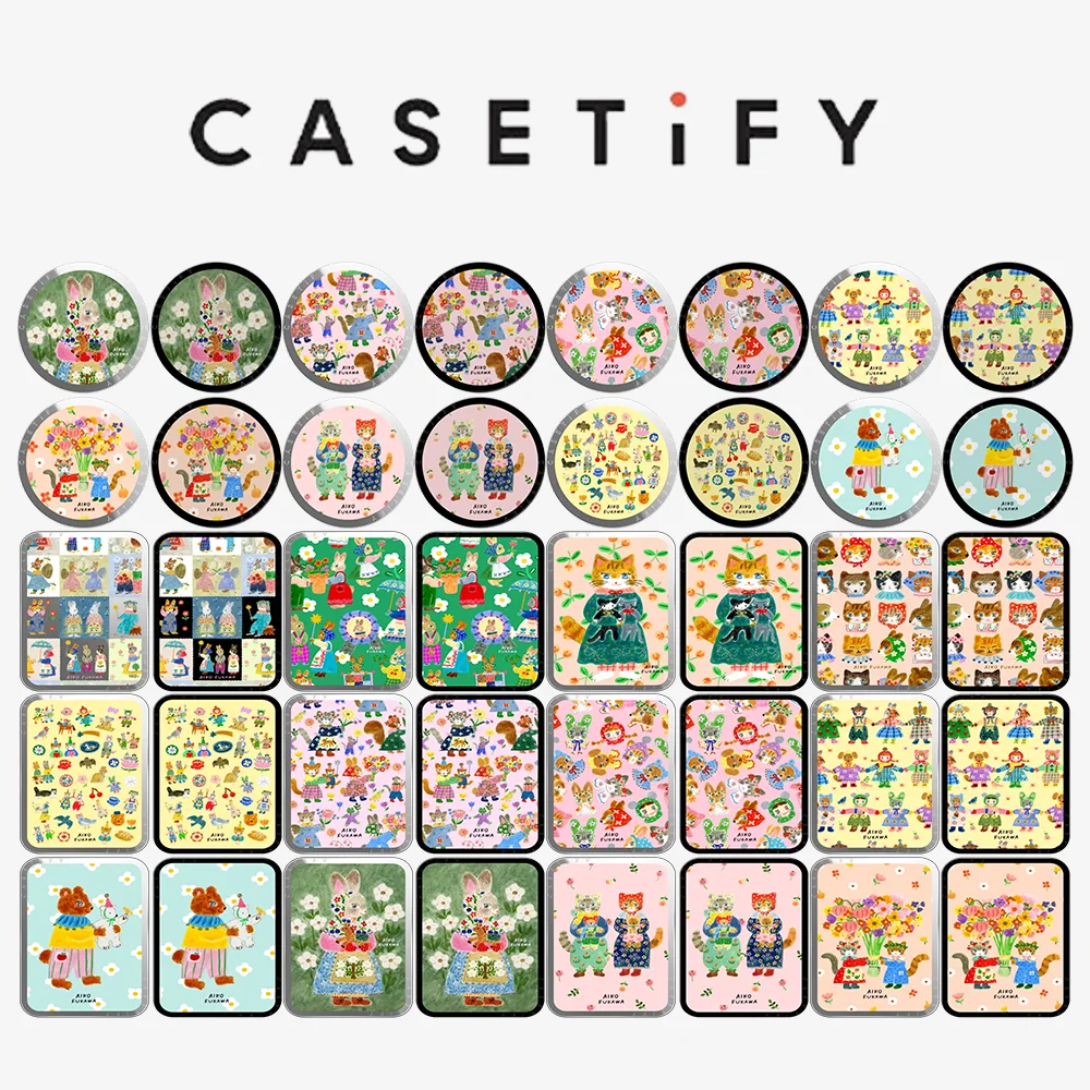 CASETiFY Aiko Fukawa Animal Illustration Art Series Magnetic Phone Holder Card Pack for iPhone17 16 15 14 13for Samsung S25 S26
CASETiFY Aiko Fukawa Animal Illustration Art Series Magnetic Phone Holder Card Pack for iPhone17 16 15 14 13for Samsung S25 S26